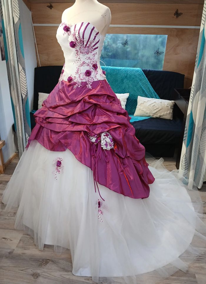 robe de mariée taille 34/36 - photo numéro 2