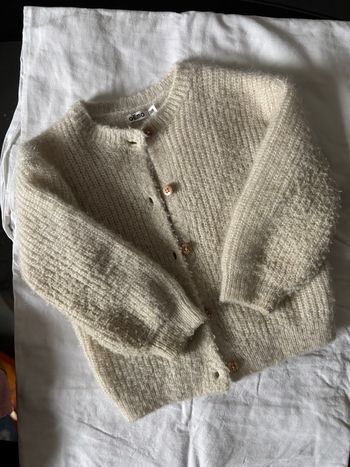 Gilet beige épais Gémo 