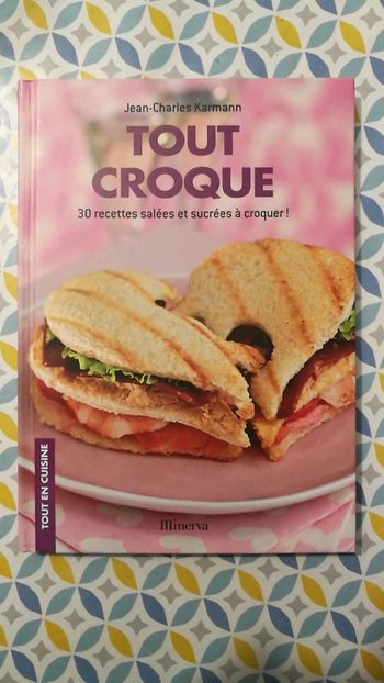 Livre cuisine croque monsieur