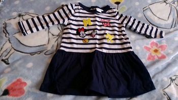 Robe Disney Minnie 6 mois neuf