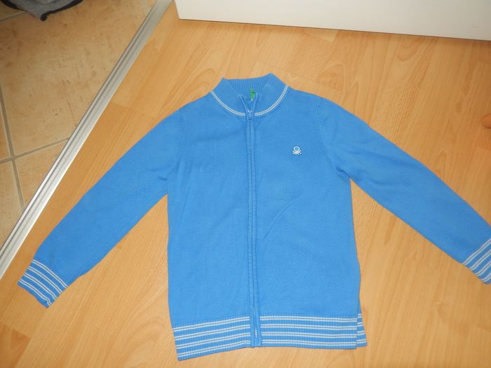 gilet benetton 6 7 ans taille s - photo numéro 4