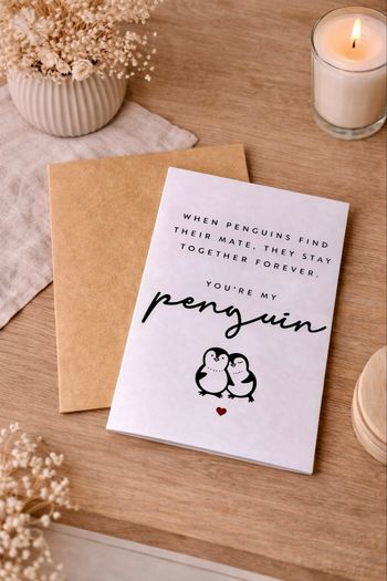 Carte illustrée + enveloppe kraft cartonnée - set parfait cadeau