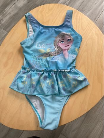 Maillot de bain Reine des neiges 6 ans