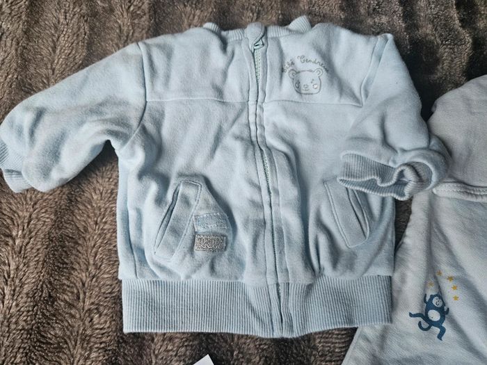 Ensemble 1 mois garçon gilet et pyjama manches longues - photo numéro 3