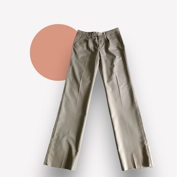 Pantalon beige homme classique élégant
