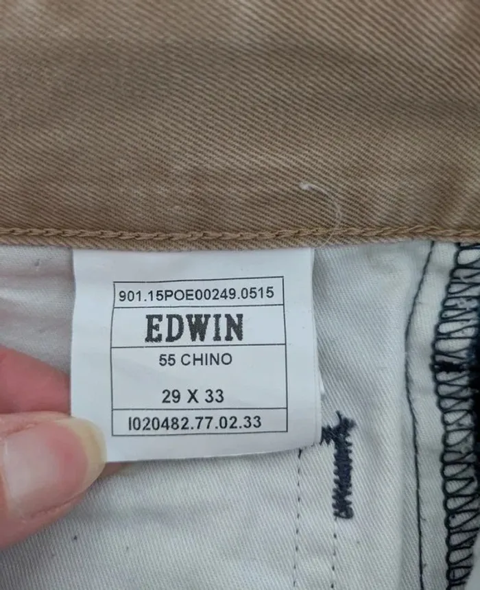 Pantalon marine - Edwin Japan - taille 29 - photo numéro 4