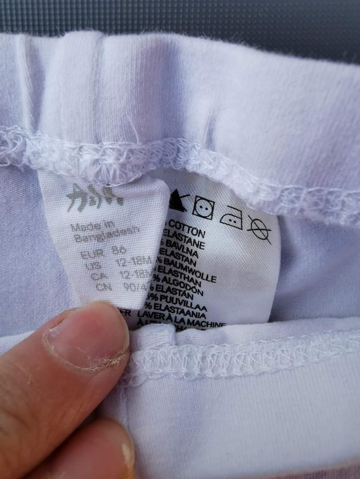 Leggings 9-12mois fille H&M - photo numéro 3