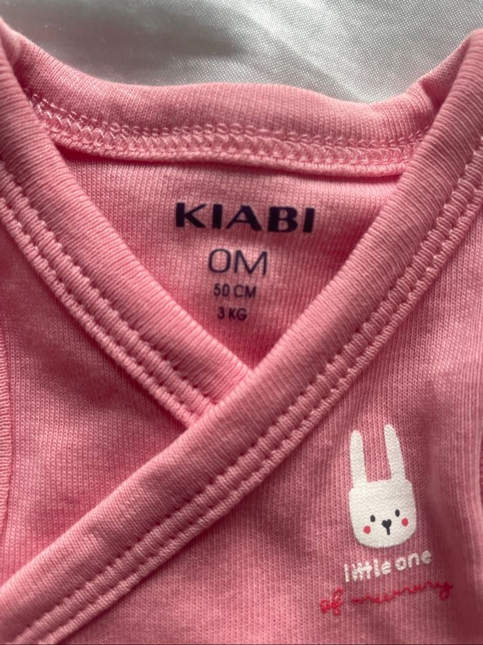 Lot de 3 body sans manches fille 0mois kiabi - photo numéro 5