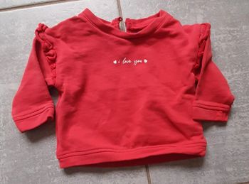 Pull fille kiabi 3mois