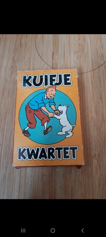 Jeux de carte tintin (collection)