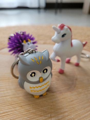 🔑 Lot de 3 porte clés en très bon état