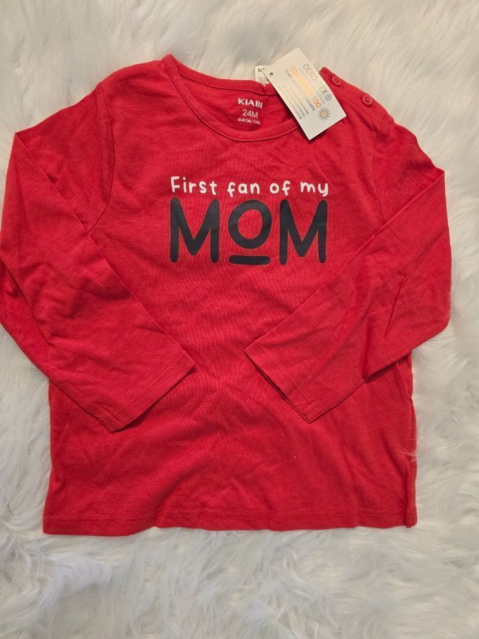 Neufs (non portés) 😍🤩💙💙ensemble jeans slim et teeshirt ml 23 mois garçon💙💙😍🤩 - photo numéro 3