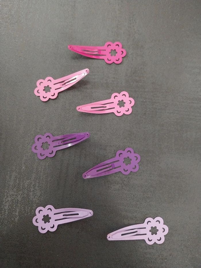 Lot de 7 barrettes à cheveux - photo numéro 2