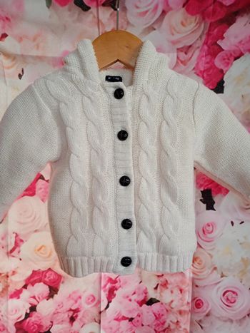 Veste chaude à capuche 6 mois