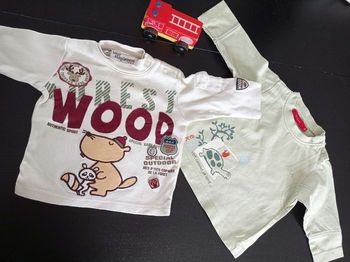 Lot de 2 tee shirts 3 mois