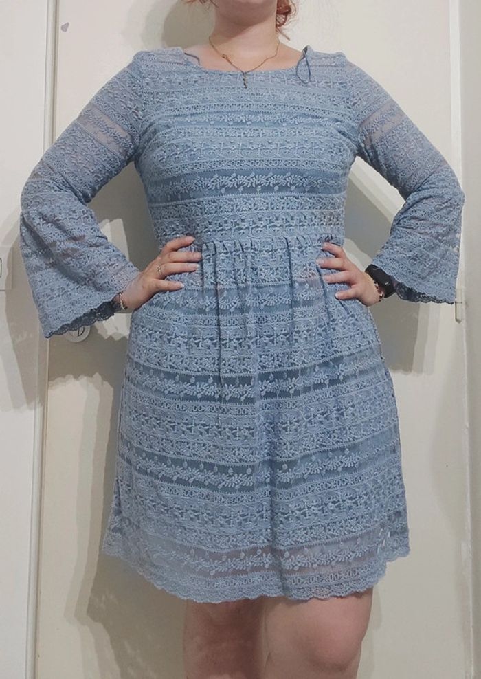 Robe bleu