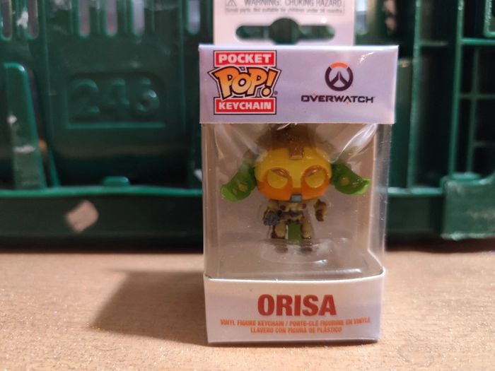 Porte cle funko pop orisa overwatch