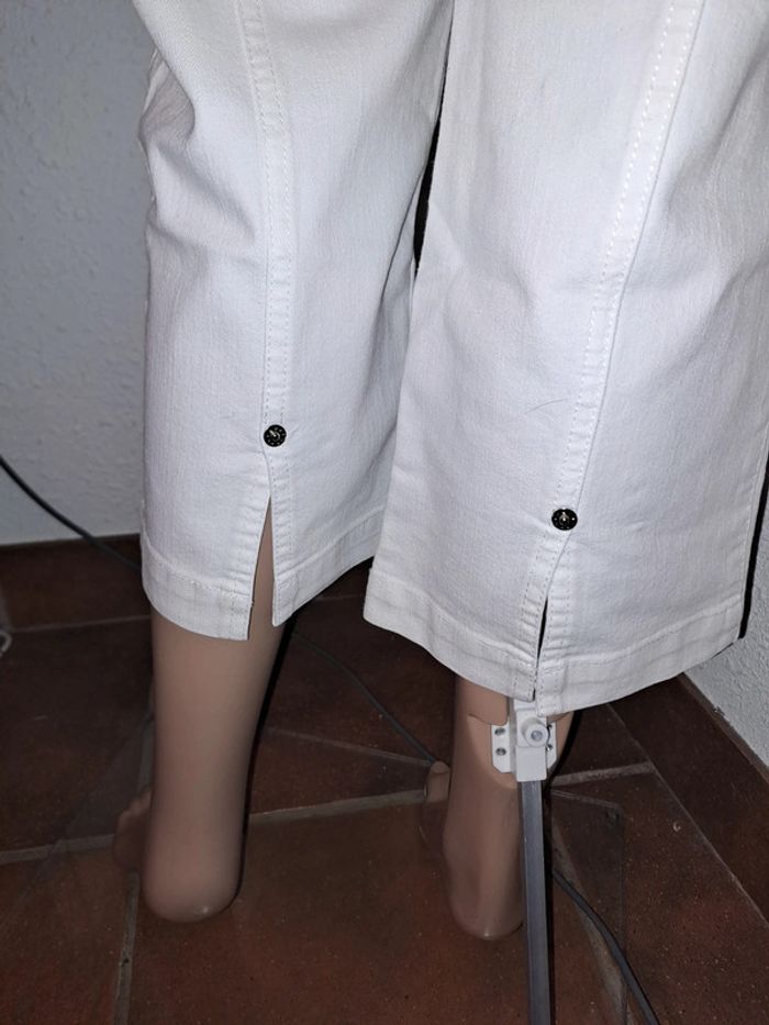 Pantacourt en jeans femme taille 40 - photo numéro 3