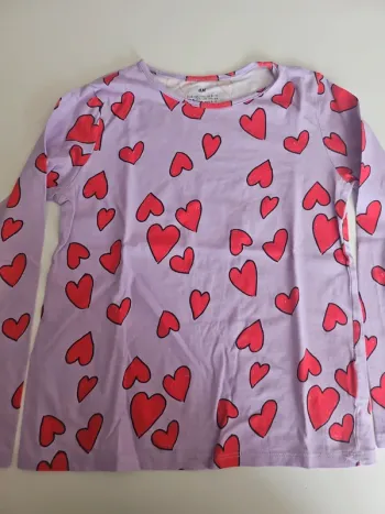Top à manches longues en jersey H&M