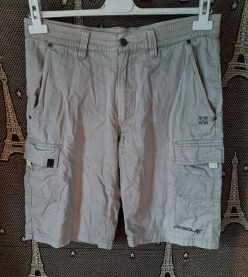 Bermuda gris taille M