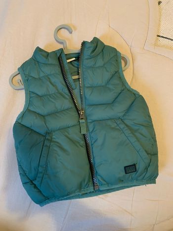 Doudoune sans manches tape à l’œil 12 mois