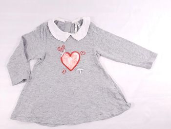 Robe courte manches longues, orchestra, 12 mois