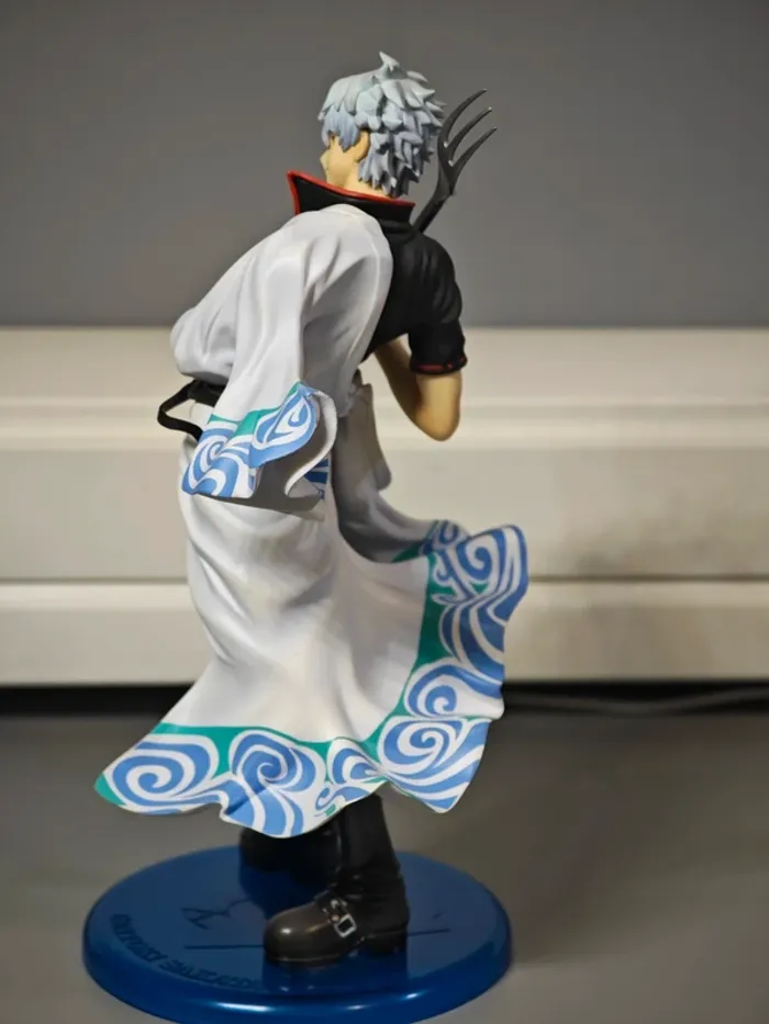 Figurine Gintama : Sakata Gintoki fourchette 21cm Megahouse sans boîte - photo numéro 2