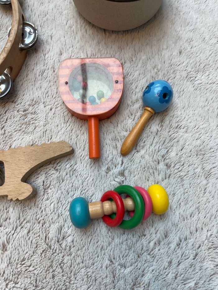 Lot d’instruments de musique en bois - Djeco - photo numéro 3