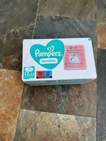 Lingettes Pampers Sensitive
