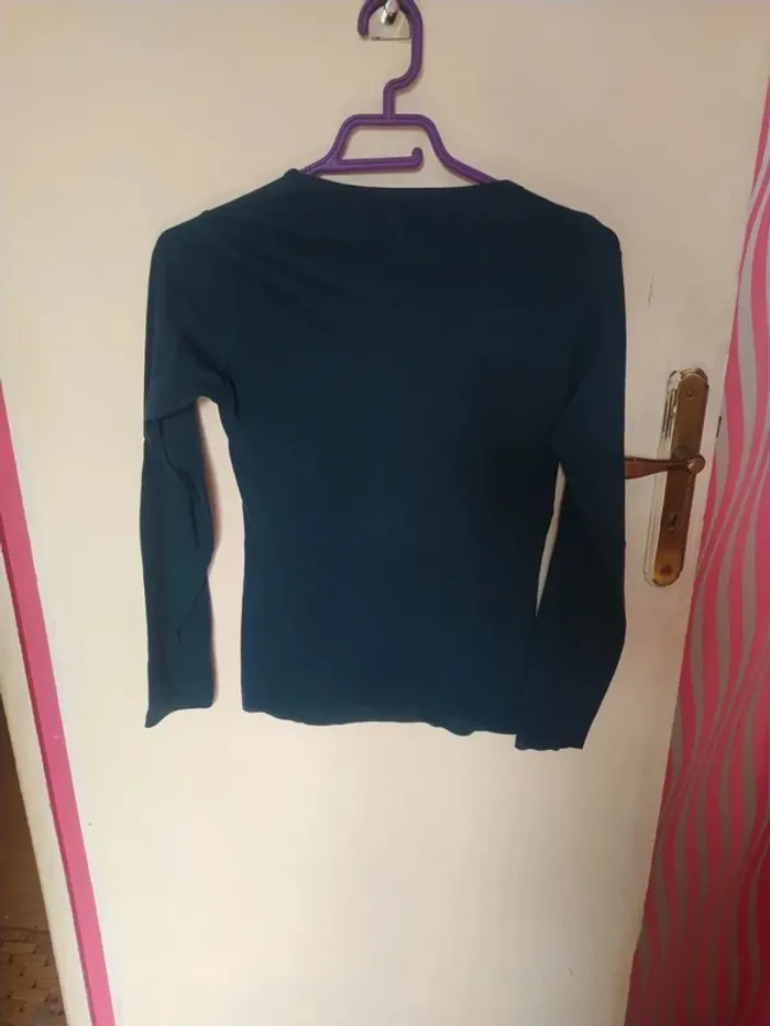 373- t-shirt manche longue, Taille S, Via 28 - photo numéro 2