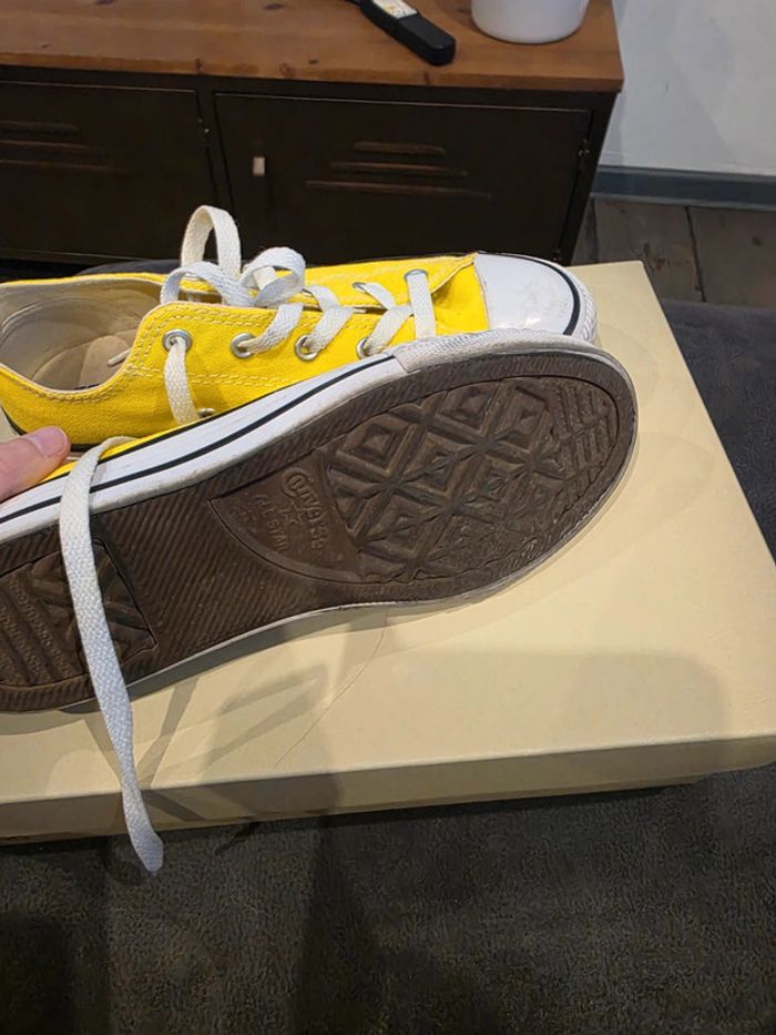 Converse femme jaune - photo numéro 4
