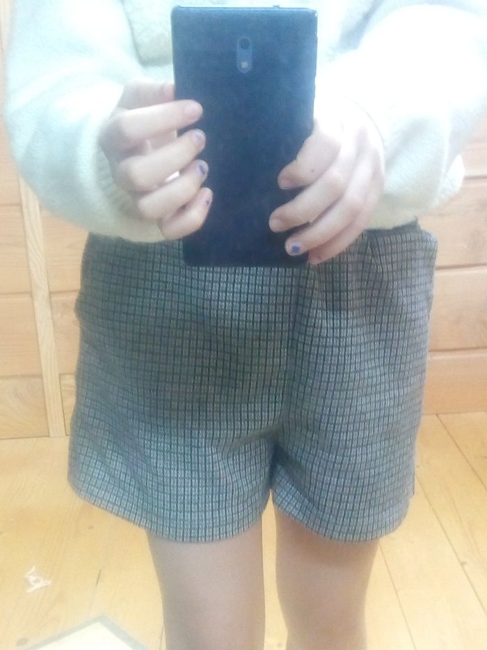 Jupe short à carreaux - photo numéro 2