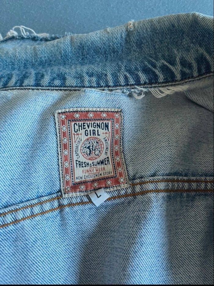 veste en jean chevignon - photo numéro 3