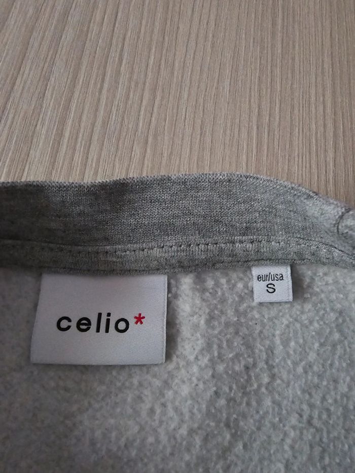 Sweat gris  - Celio - Taille S - photo numéro 2