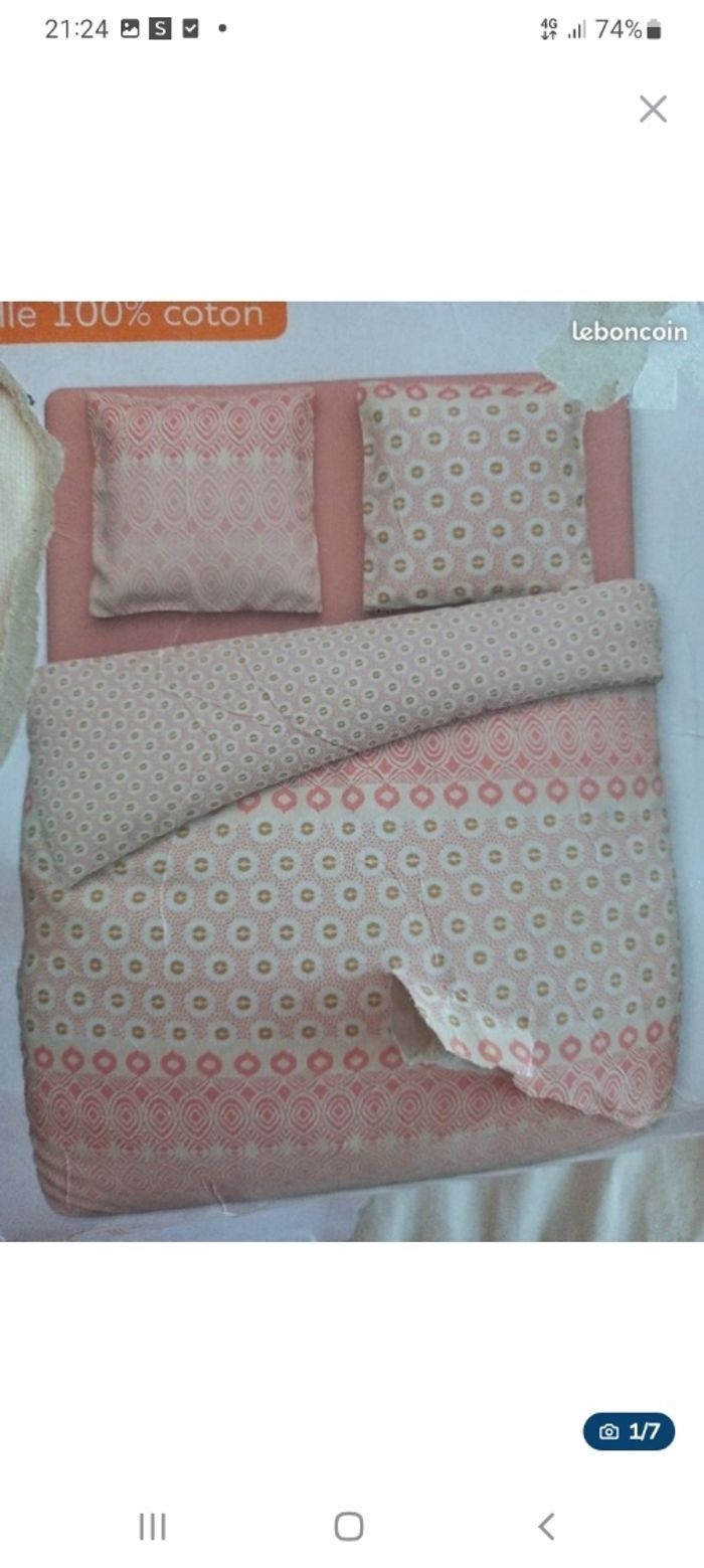 Housse de couette flanelle