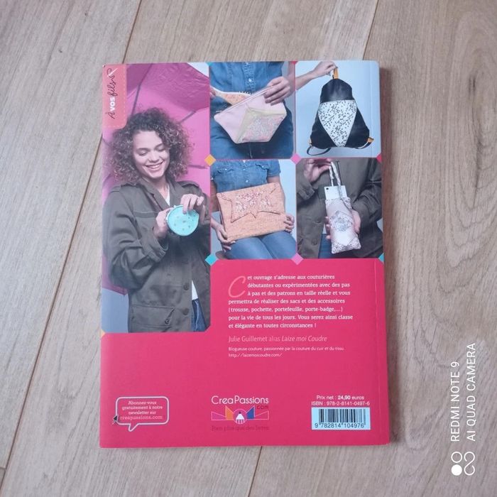 Livre Petites coutures en cuir sacs et accessoires - photo numéro 2