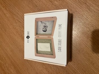 Cadre photo + empreinte pieds