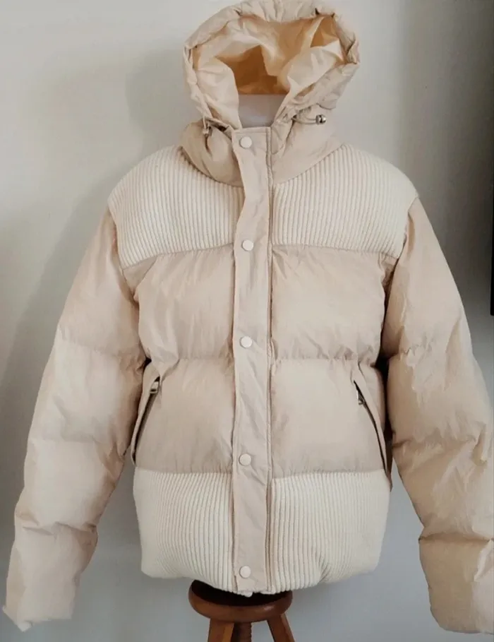 Doudoune à capuche crème Ikao taille 2XL - photo numéro 2