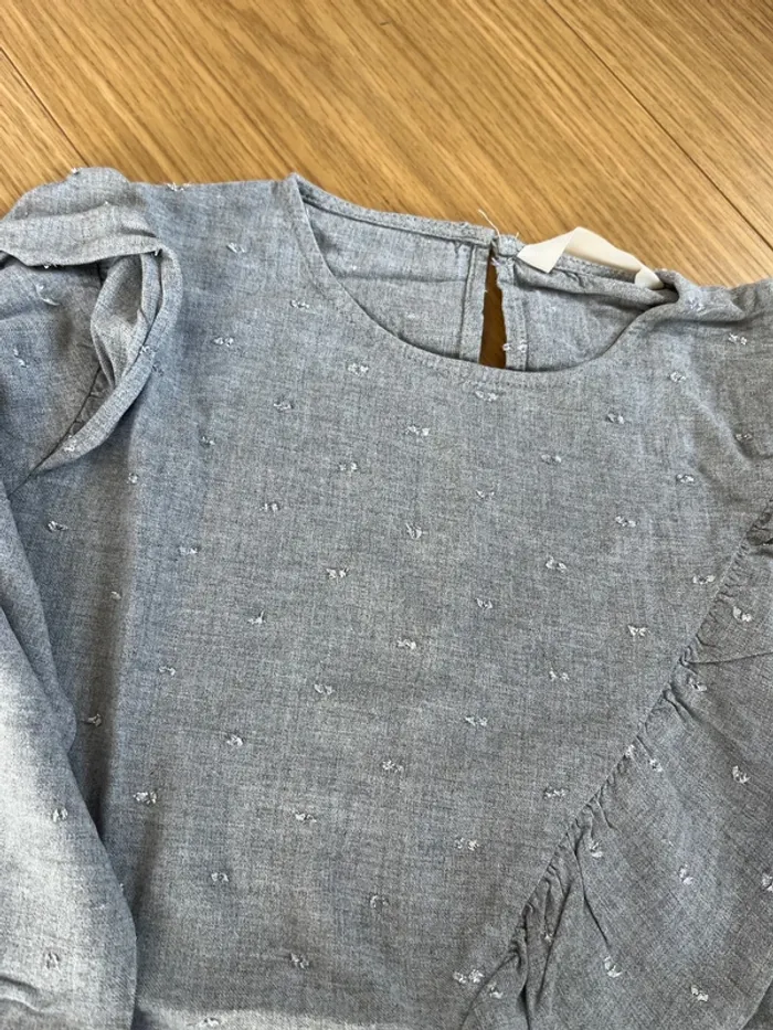 Tunique grise mango taille 10 ans - photo numéro 2