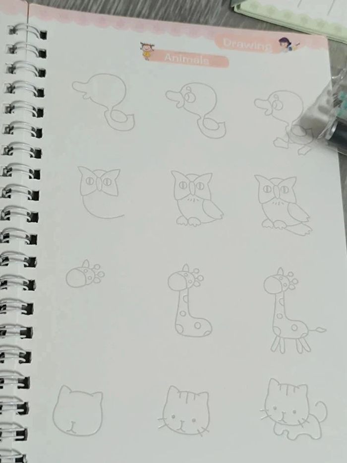 Lot de 4 cahiers d'écriture magique - photo numéro 14