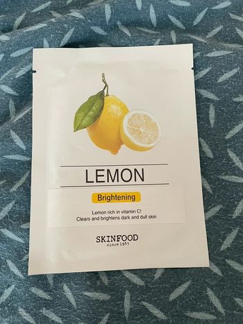 Masque visage lemon skinfood