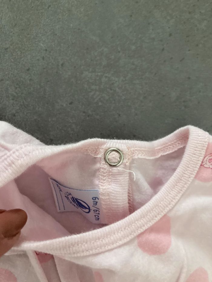 Lot ensemble barboteuse Combishort short vêtement été bébé fille 6 mois - photo numéro 4