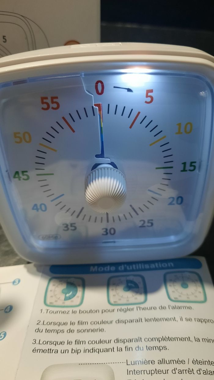 Minuteur timer visuel - photo numéro 4
