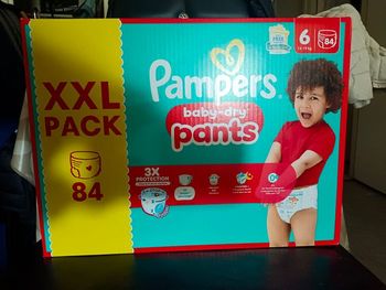 Couches Pampers Baby-Dry pants taille 6