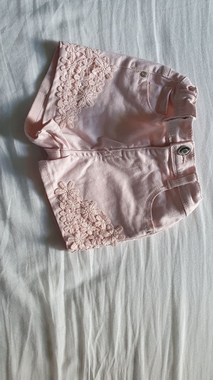 Short rose pâle 18-24 mois Primark