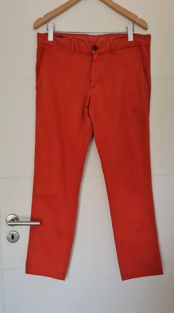 Pantalon droit chino Façonnable