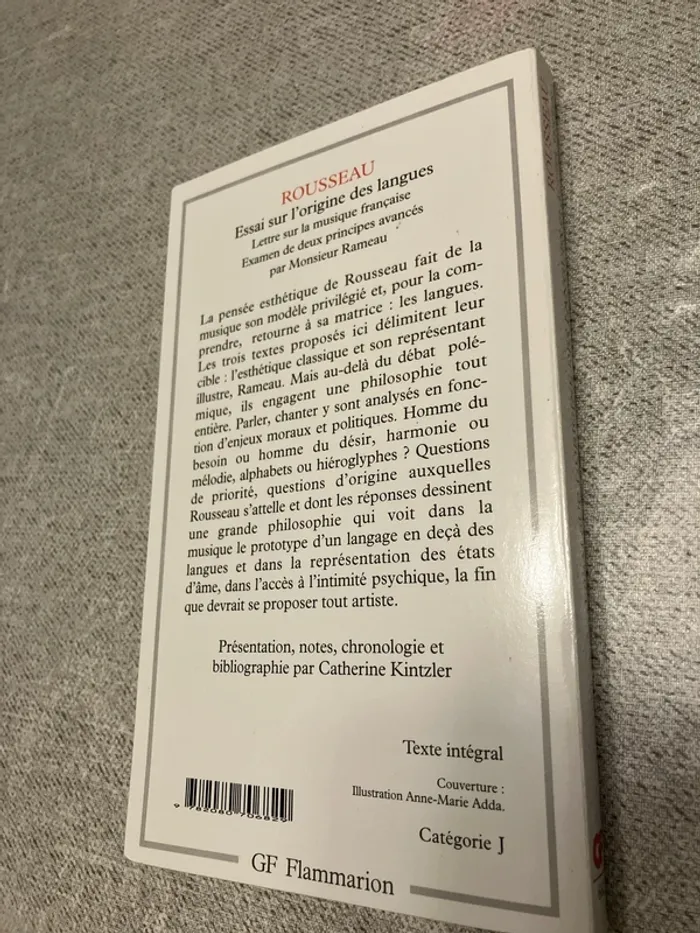Jean-Jacques Rousseau – Essai sur l’origine des langues - photo numéro 4