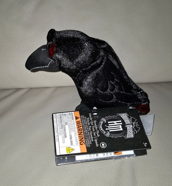 Peluche d épaule shoulder corbeau disney - photo numéro 5