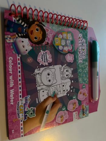 Coloriage avec de l’eau