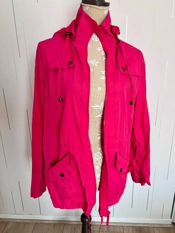 Imperméable taille 40 fushia